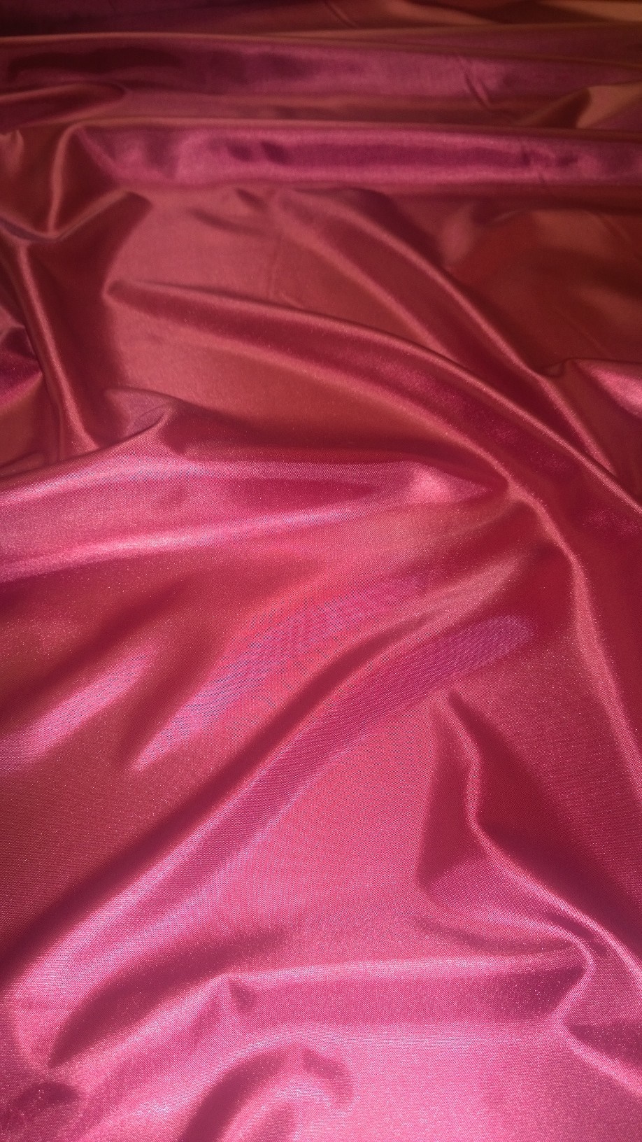 By The Yard - 60" Burgundy Habotai Fabric -100% Polyester