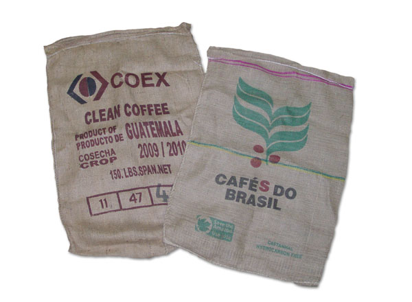 Used Burlap Coffee Bags - 28" x 40"