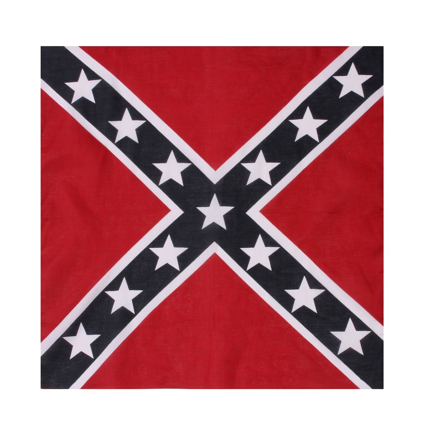 Confederate Flag Bandana - 22" x 22"