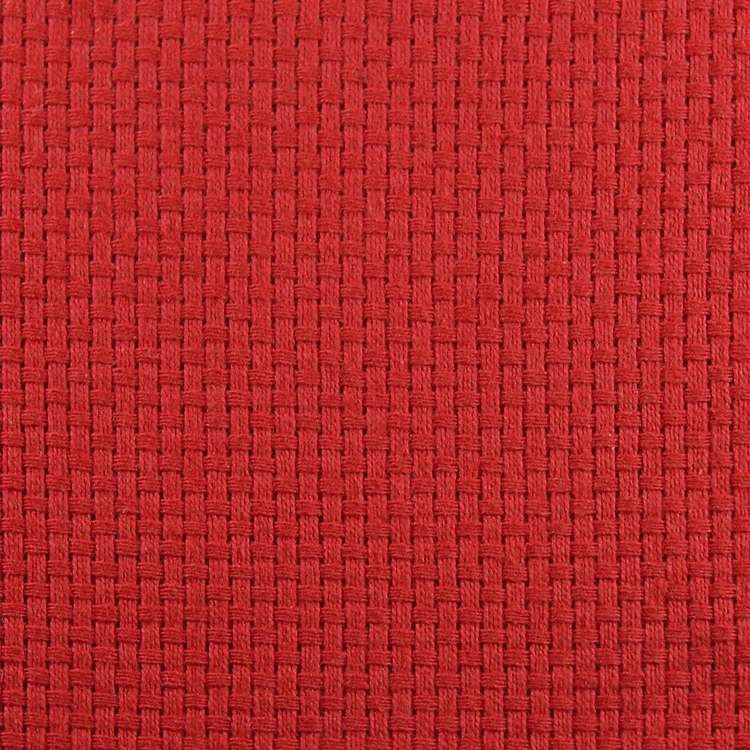 Monk's Cloth in Red - Click Image to Close