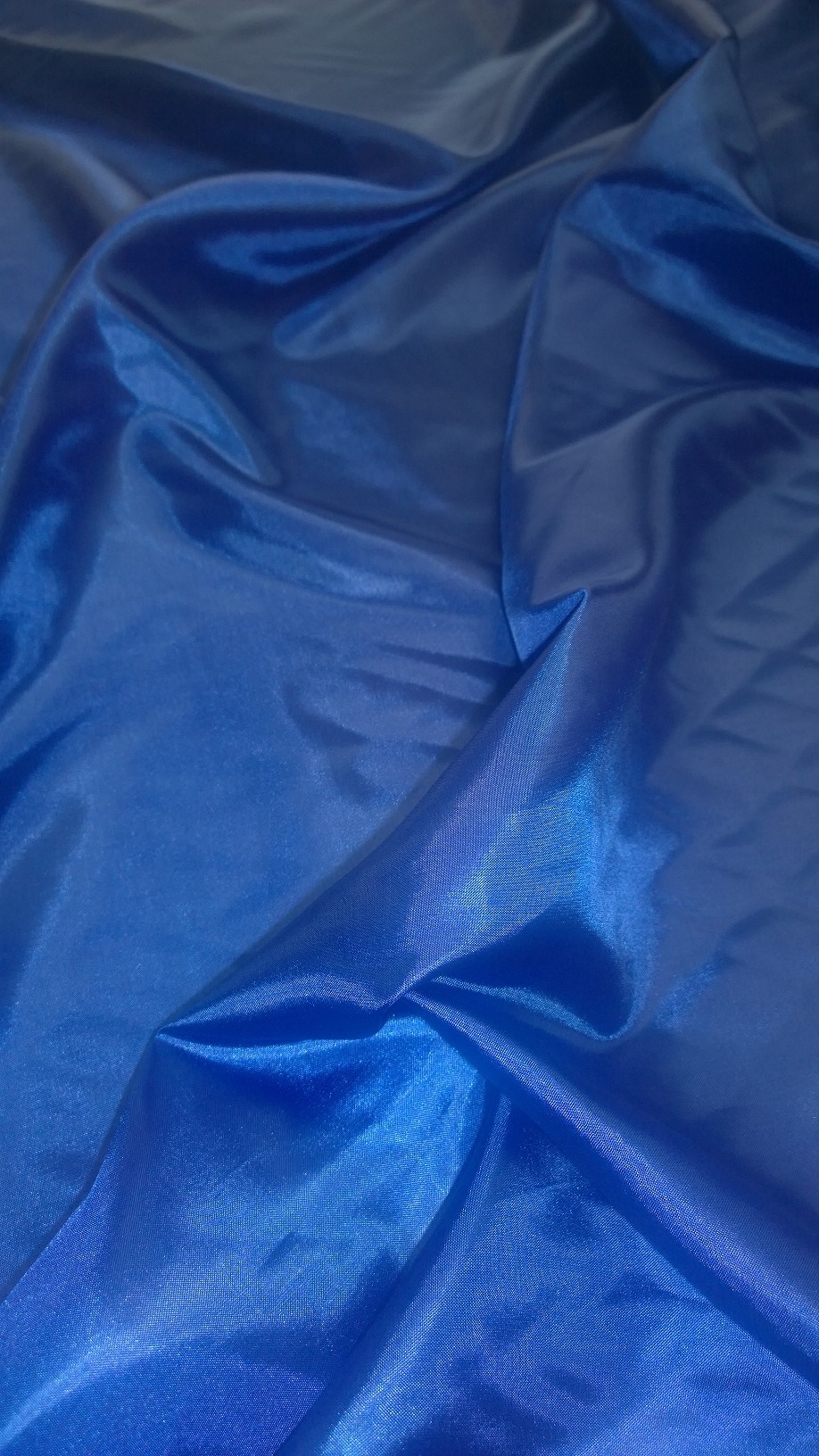 By The Yard- 60" Royal Blue Habotai Fabric - 100% Polyester