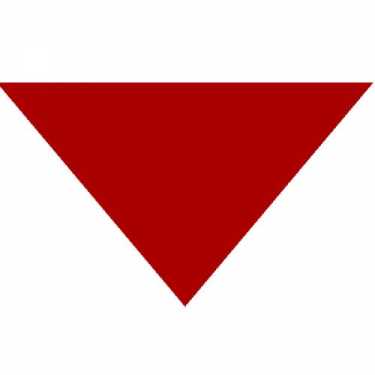 Triangle Bandana - Red 22" X 22" X 30" 12 PACK