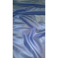 (image for) By The Yard- 60" Periwinkle Habotai Fabric - 100% Polyester
