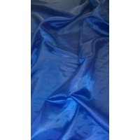 (image for) By The Yard- 60" Royal Blue Habotai Fabric - 100% Polyester