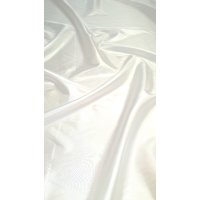 (image for) By The Yard-60" White Habotai Fabric - 100% Polyester