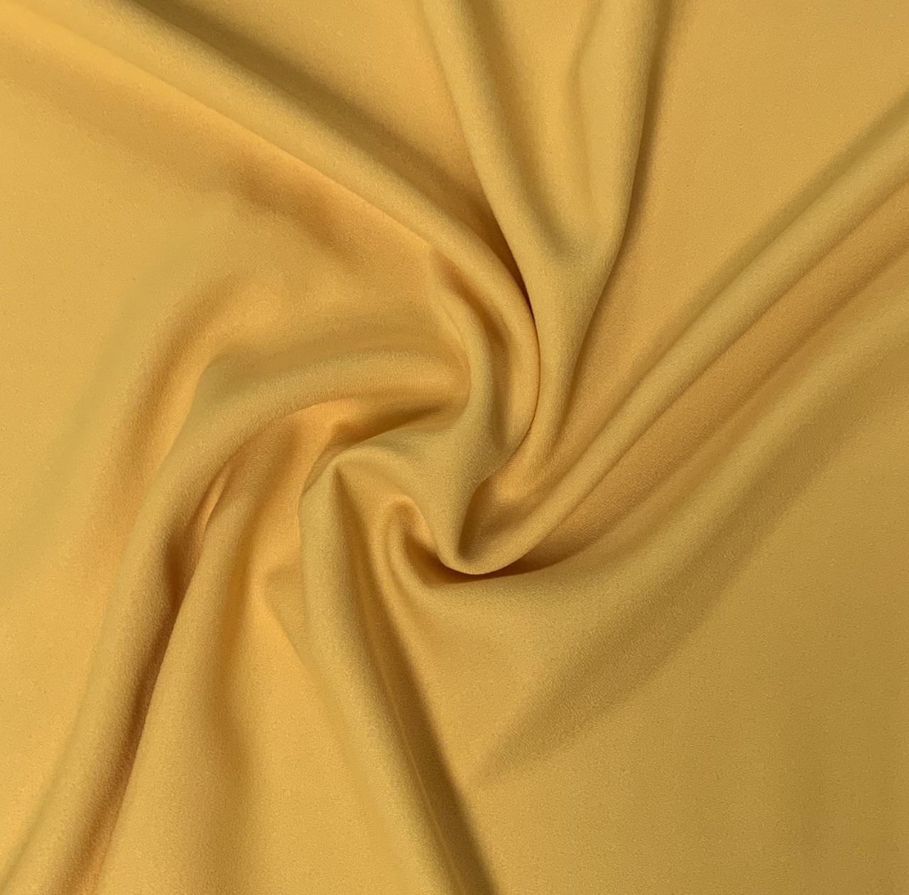 60" Wide Gold Crepe-By the yard (100% Polyester)