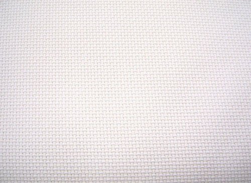 White Aida Cloth, 14 Count, 60" Wide BTY