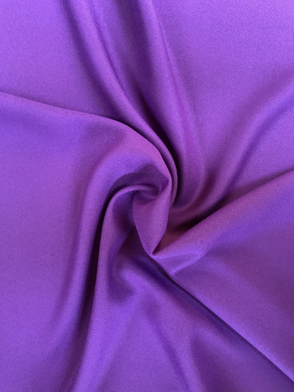 60" Wide Purple Crepe-By the yard (100% Polyester)