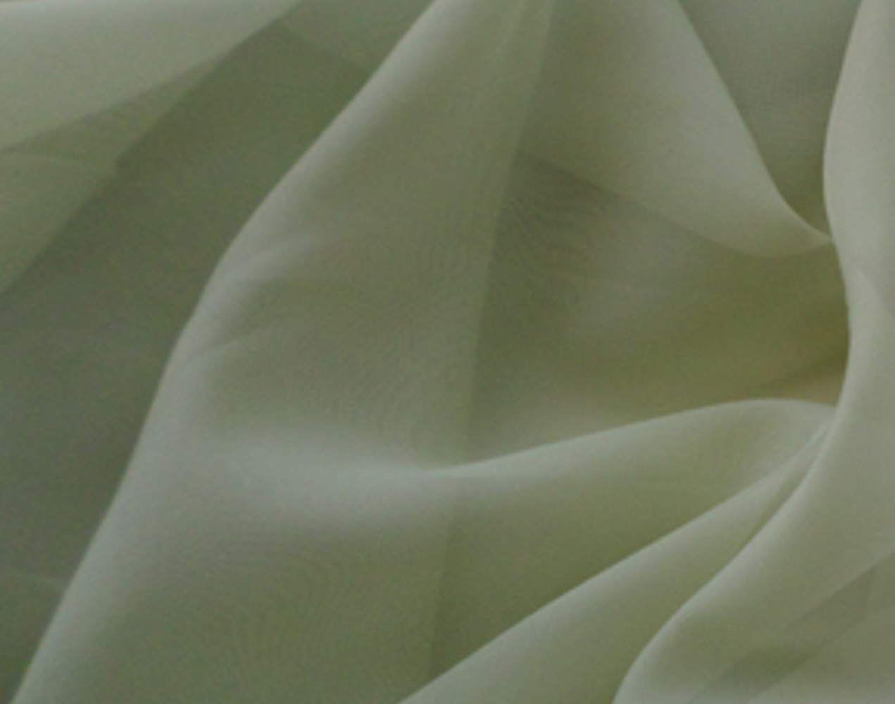 Voile Fabric 118" Wide in Sage - By the Yard