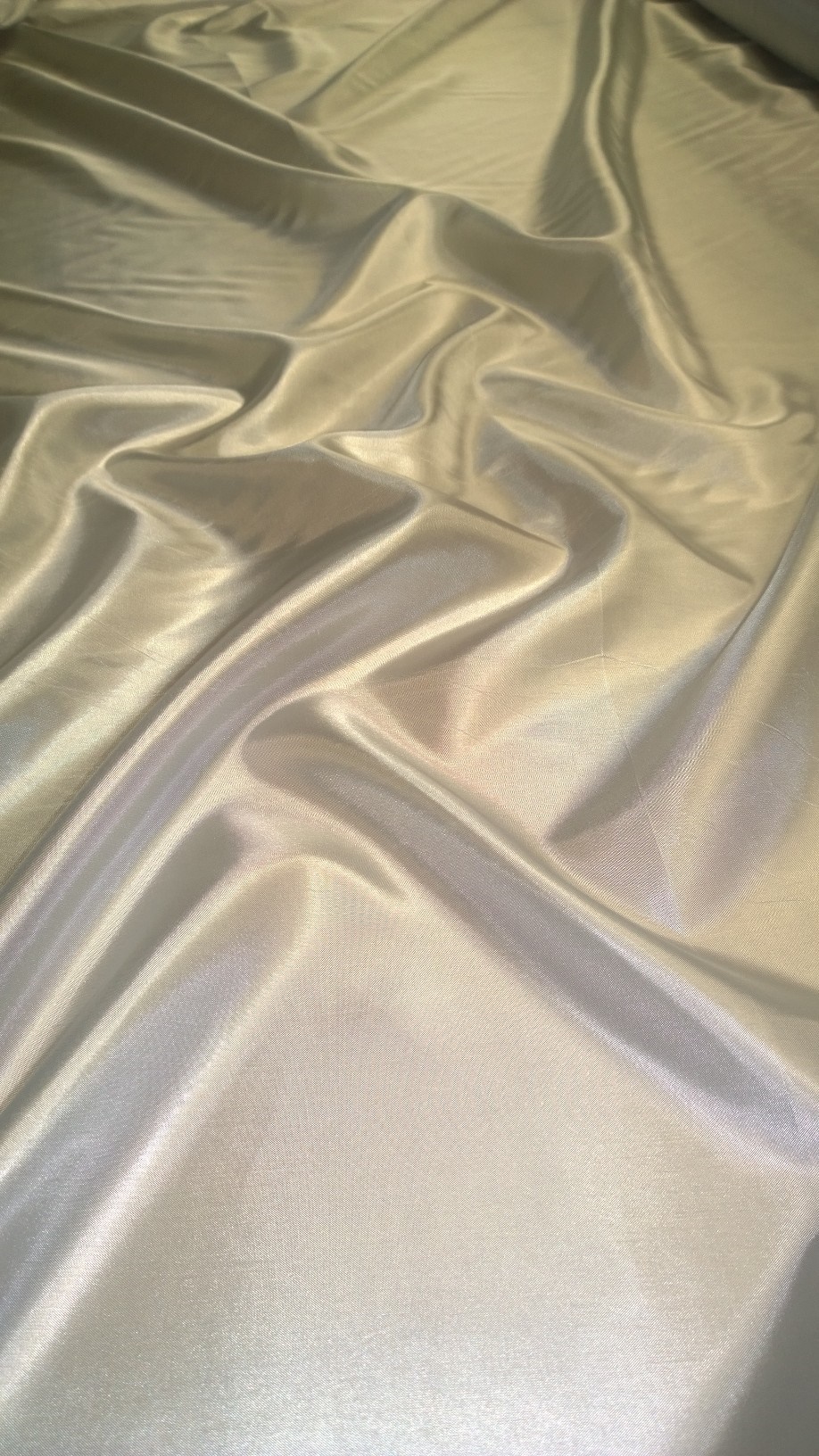 By The Yard-60" Silver Habotai Fabric - 100% Polyester